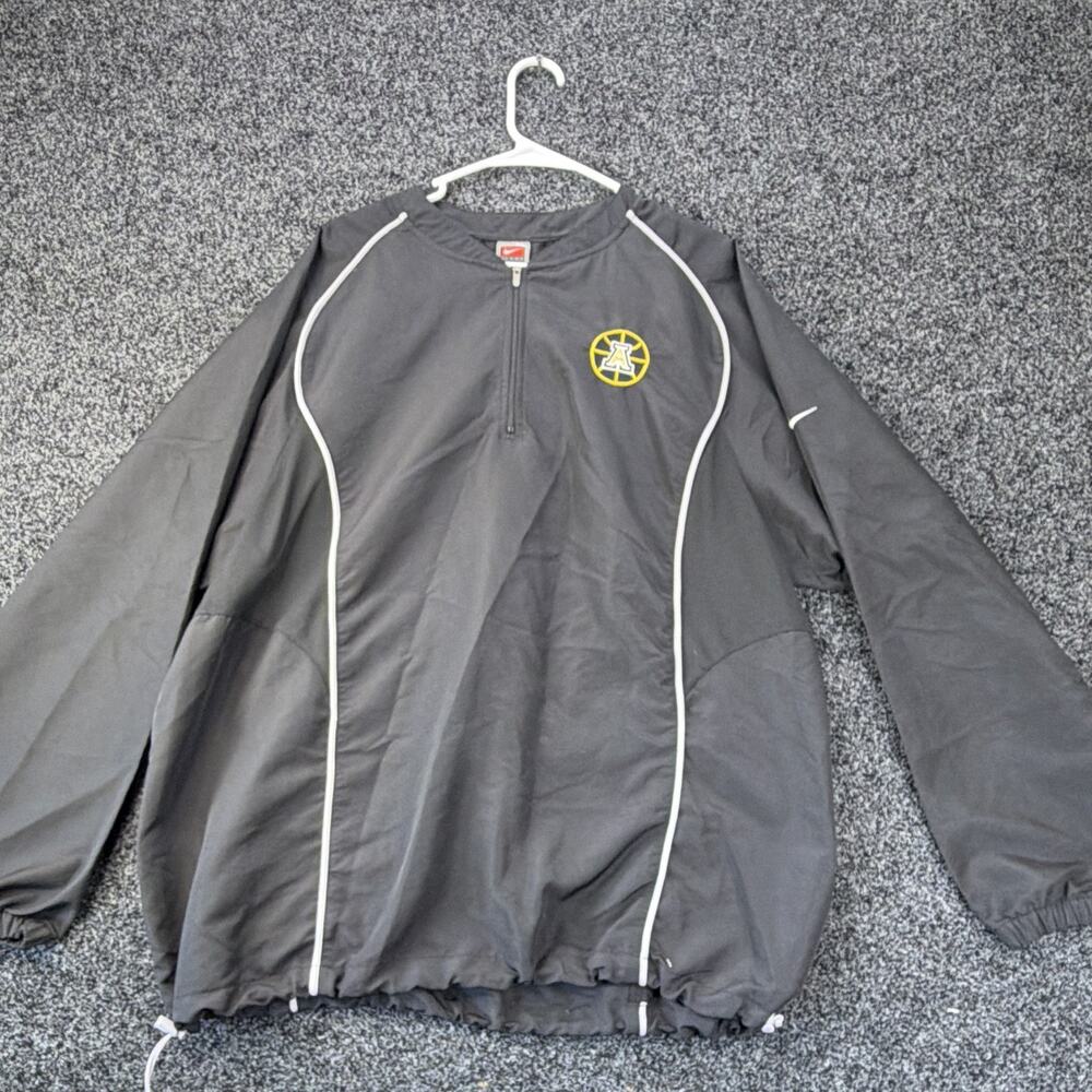 Nike Appalachian State Mountaineers FitDry 1/4 Zip Pullover Men’s XL